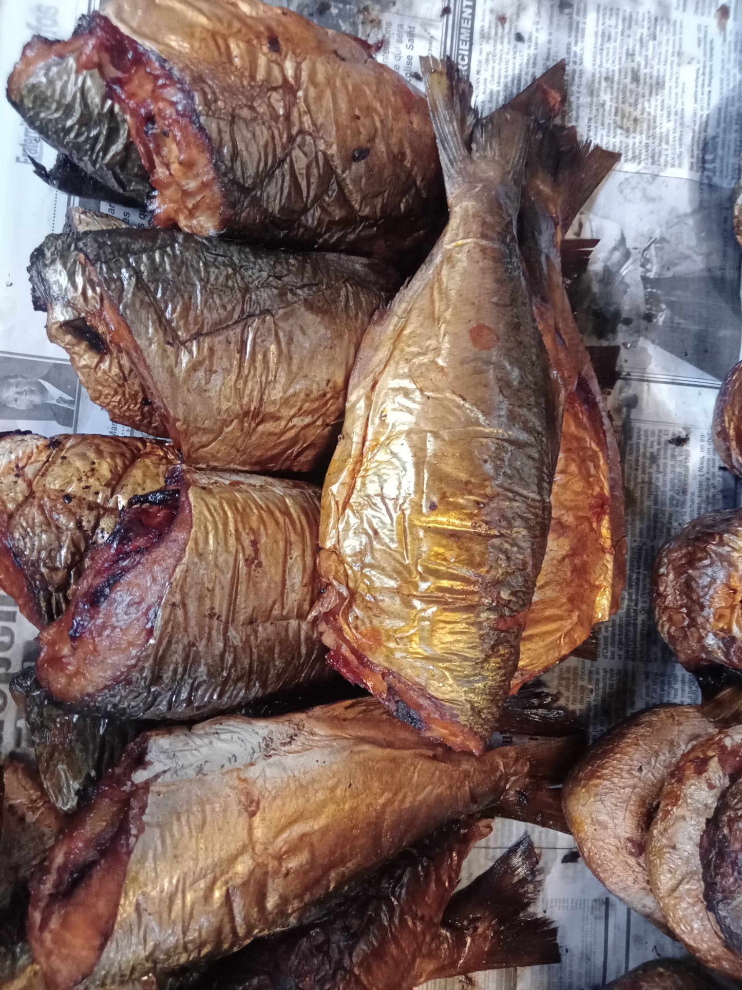 Poisson six fumé ( tas)