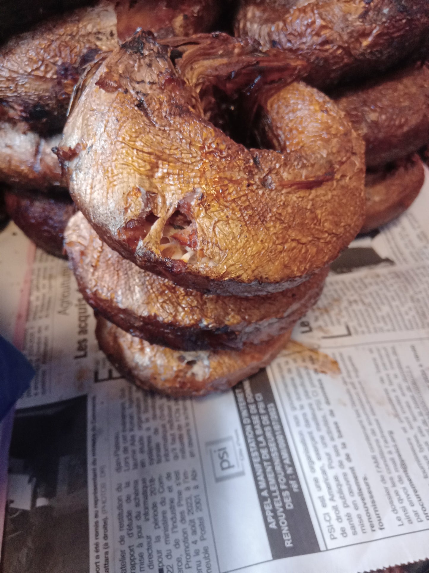 Poisson mérou fumé ( tas)